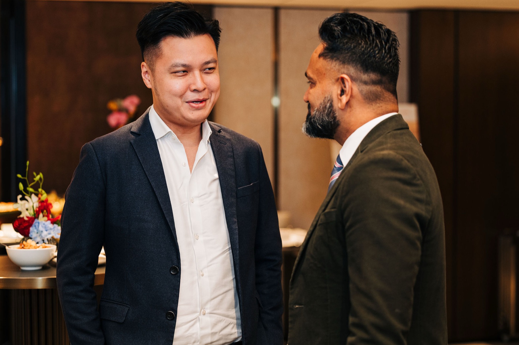 An investment briefing at AustCham Singapore