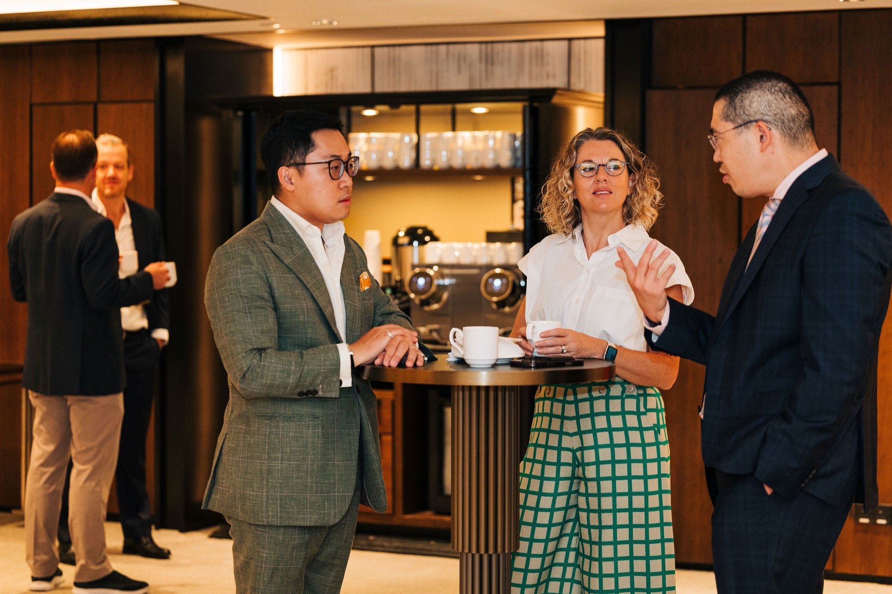 A breakfast briefing at AustCham Singapore